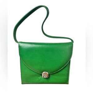Bally Dolcis Green Handbag